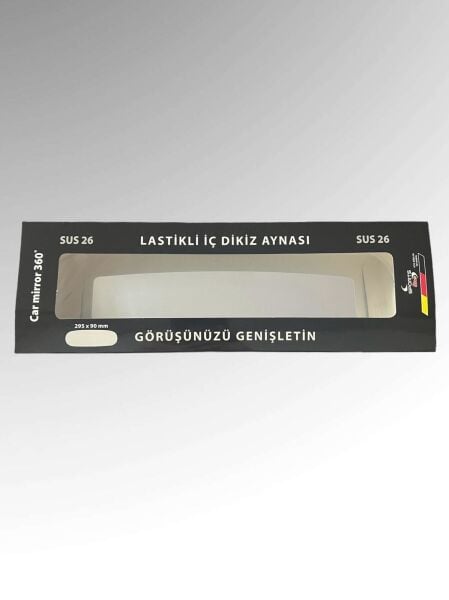 Lastikli İç Dikiz Ayna (oval)