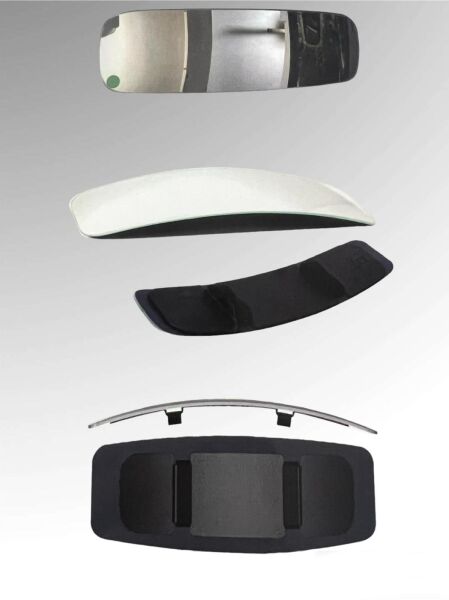 Lastikli İç Dikiz Ayna (oval)