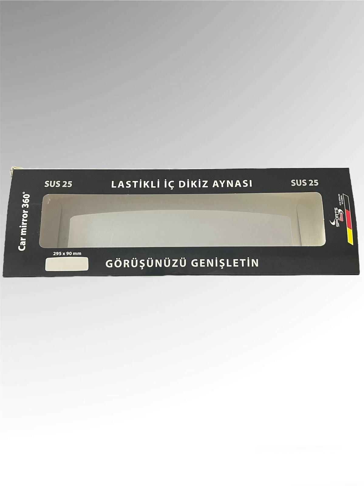 Lastikli İç Dikiz Ayna (dikdörtgen)