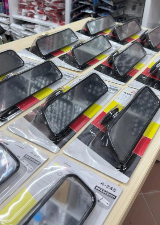 Vantuzlu İç Dikiz Aynası 60*245mm A-245