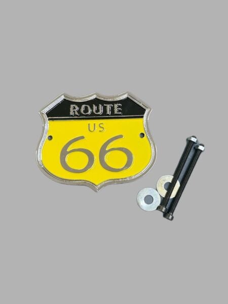 Route 66 Döküm Vidalı Araç Aksesuarı 9x8 cm