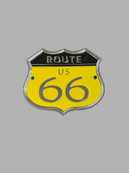 Route 66 Döküm Vidalı Araç Aksesuarı 9x8 cm