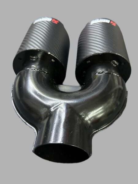 Akrapovic Egzoz Ucu Açılı Çift Çıkış