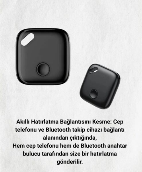 Akıllı Takip Cihazı Kayıp Önleyici Siyah GPS İzleyici