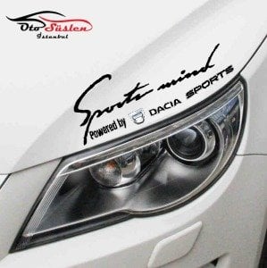 Sport Mind Sticker-DACIA