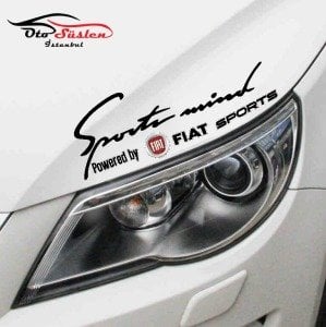 Sport Mind Sticker-FIAT