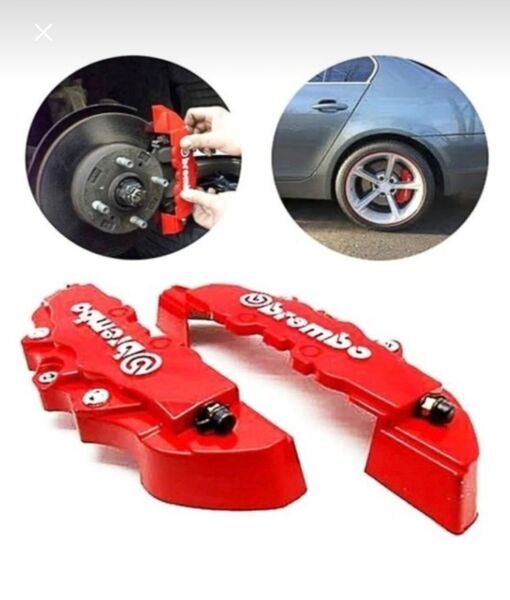 Kırmızı Fren Disk Kaliper Kapağı 4'lü Set