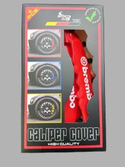 Kırmızı Fren Disk Kaliper Kapağı 4'lü Set