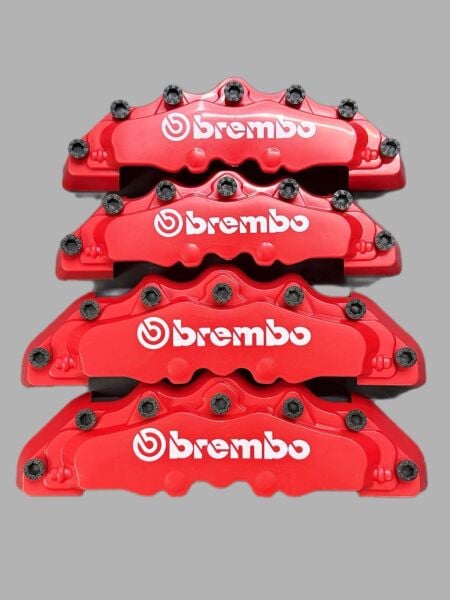 Kırmızı Fren Disk Kaliper Kapağı 4'lü Set