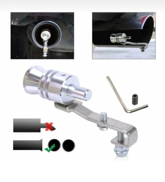 Islık Egzoz Aparatı Islık Sesi Çıkartan Egzoz Aparatı Kırmızı Tüm Araçlara Uyumlu