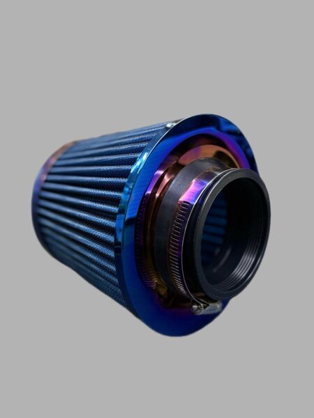 Açık Hava Filtresi Yüksek Performanslı 8,9 cm Geniş Yanık Mavi