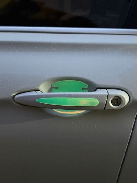 Fosforlu Çizilmez 4 ADET Araba Kapı Kolu Koruyucu