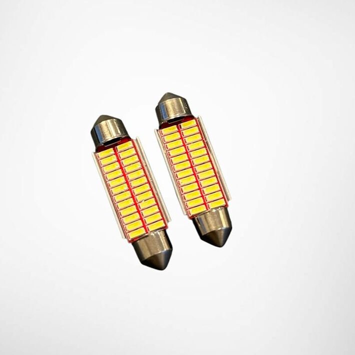 Sofit Araç iç Aydınlatma Tavan Plaka Beyaz Canbus 41mm