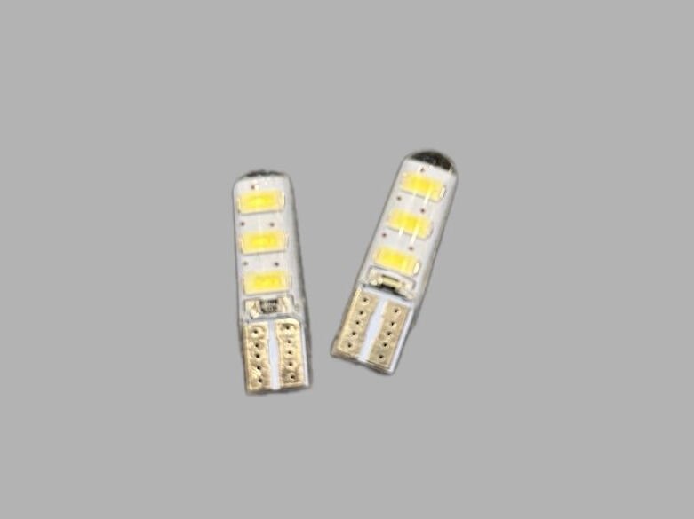 T10 6 LED Geniş Açılı Araç İçi Okuma Plaka Lambası Sinyal Lambası Üniversal Bagaj Lambası Beyaz