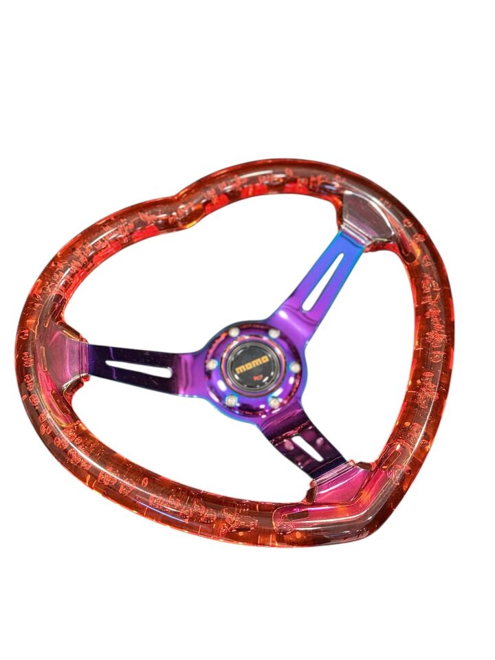 Epoksi Direksiyon Kalplı Kırmızı Momo