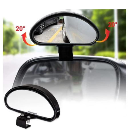 Araba Dış Ayna Üstü İlave Kör Nokta Aynası Eğitmen Aynası