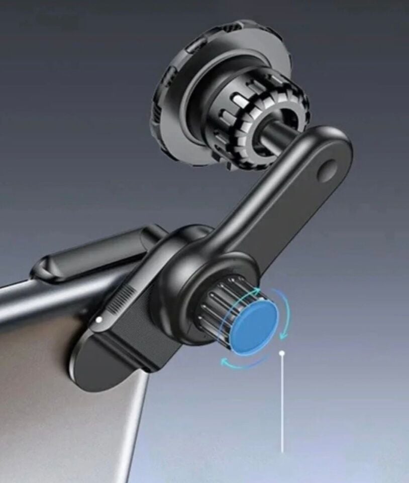 Hepu HP-A38 Magsafe Araç İçi Telefon Tutucu - Tesla/Merkezi Ekran Uyumlu, 360 Dönebilir Güçlü