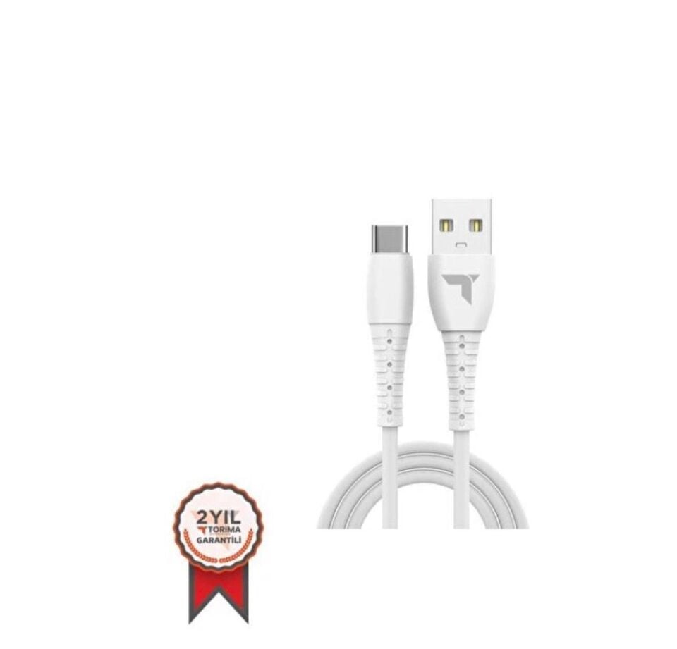 1M 3A USB Type-C Hızlı Sarj ve Data Kablosu