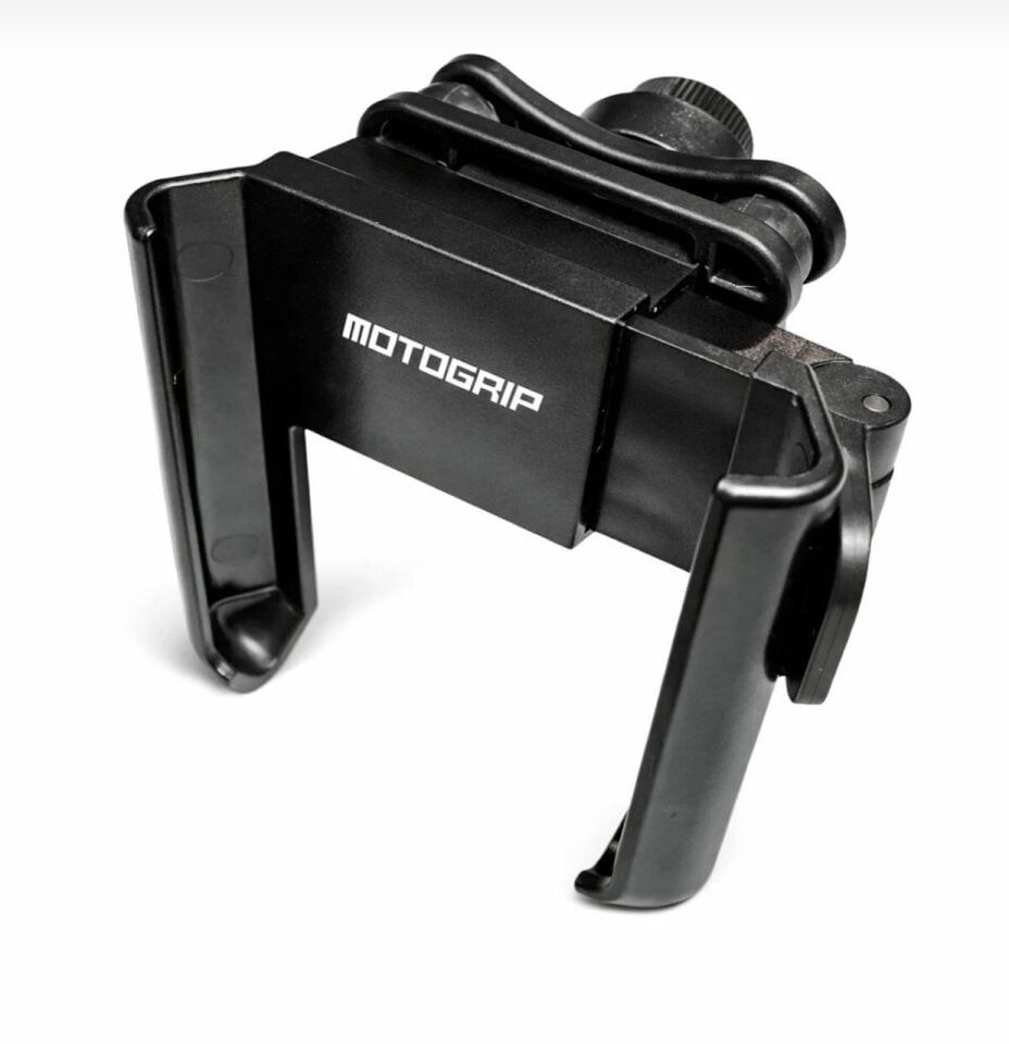 Gidon Bağlantılı Titreşim Engelleyicili Motosiklet Telefon Tutucu