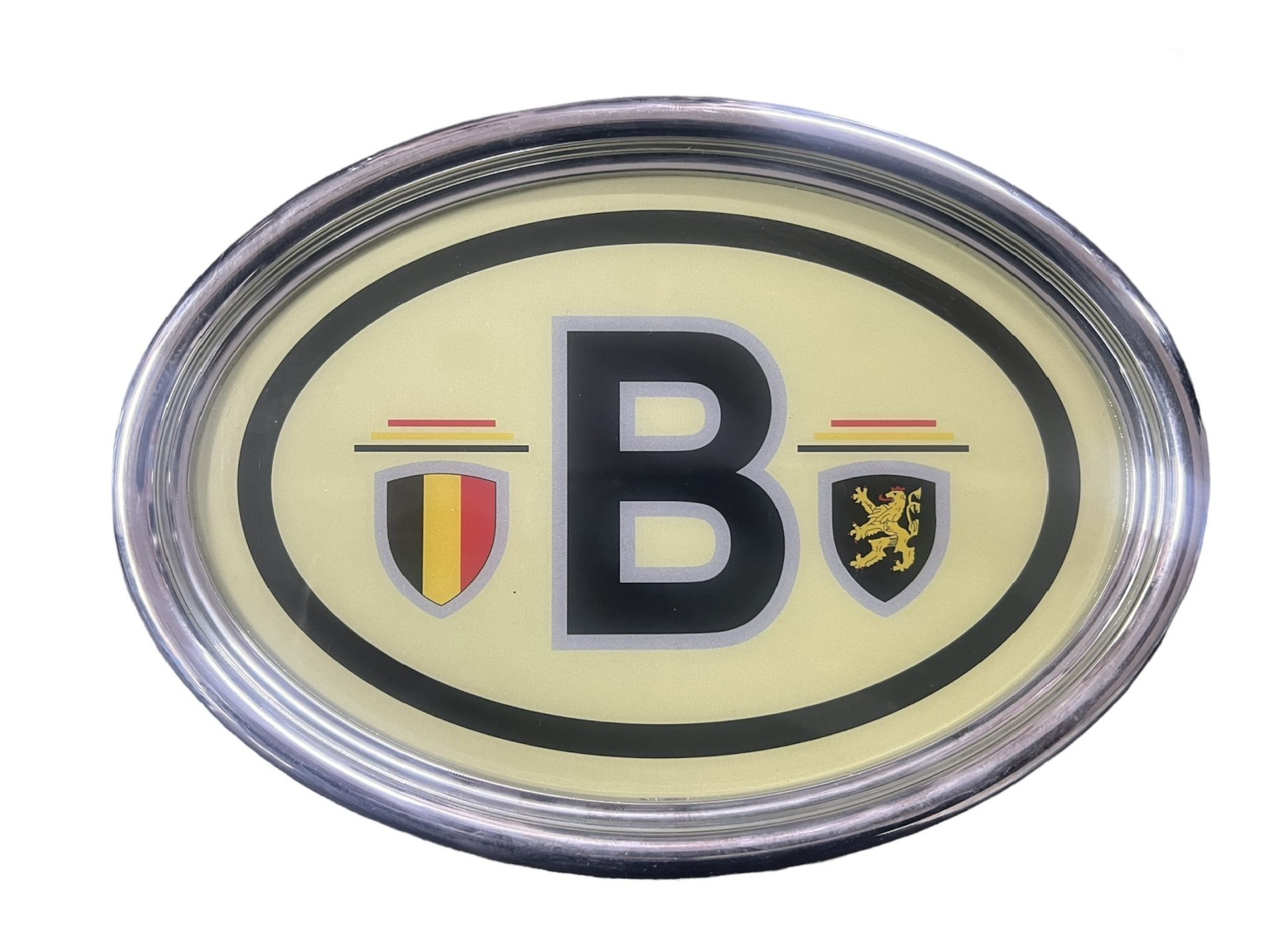 B~Oval Krom Çerçeve