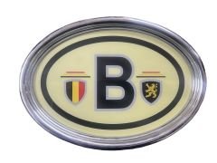 B~Oval Krom Çerçeve