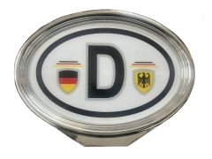 D~Oval Krom Çerçeve