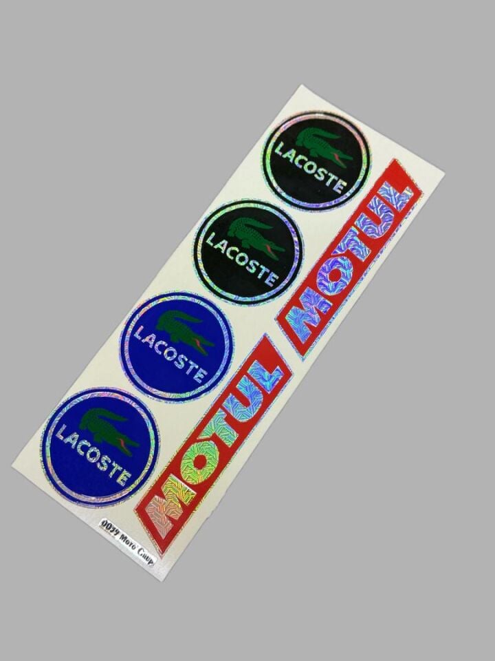 0039 Moto Grup Lacoste Hologramlı