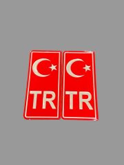 Alüminyum TR Plakalık Araç Aksesuarı