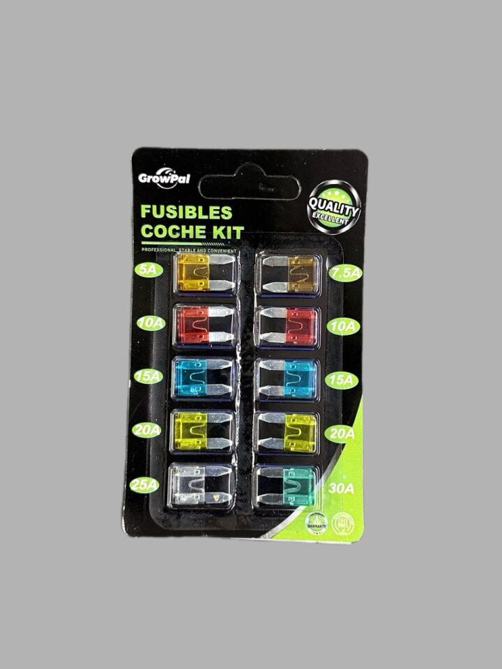 Oto Araba Standart Mini Bıçak Sigorta Seti 10'lu