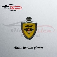 Taçlı Döküm Arma-Adac