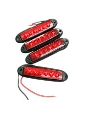 6'lı Led Kırmızı (kafesli)