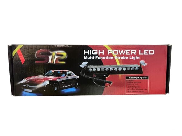 S12 Hıgh Power Led/Polis Çakar