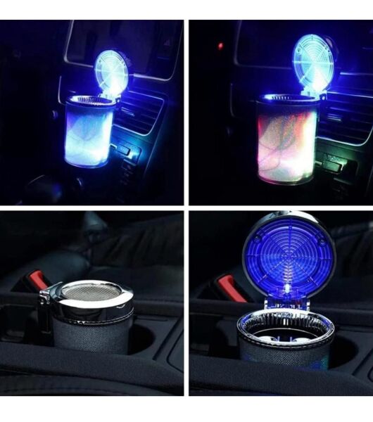 7 Renkli Işıklı Küllük