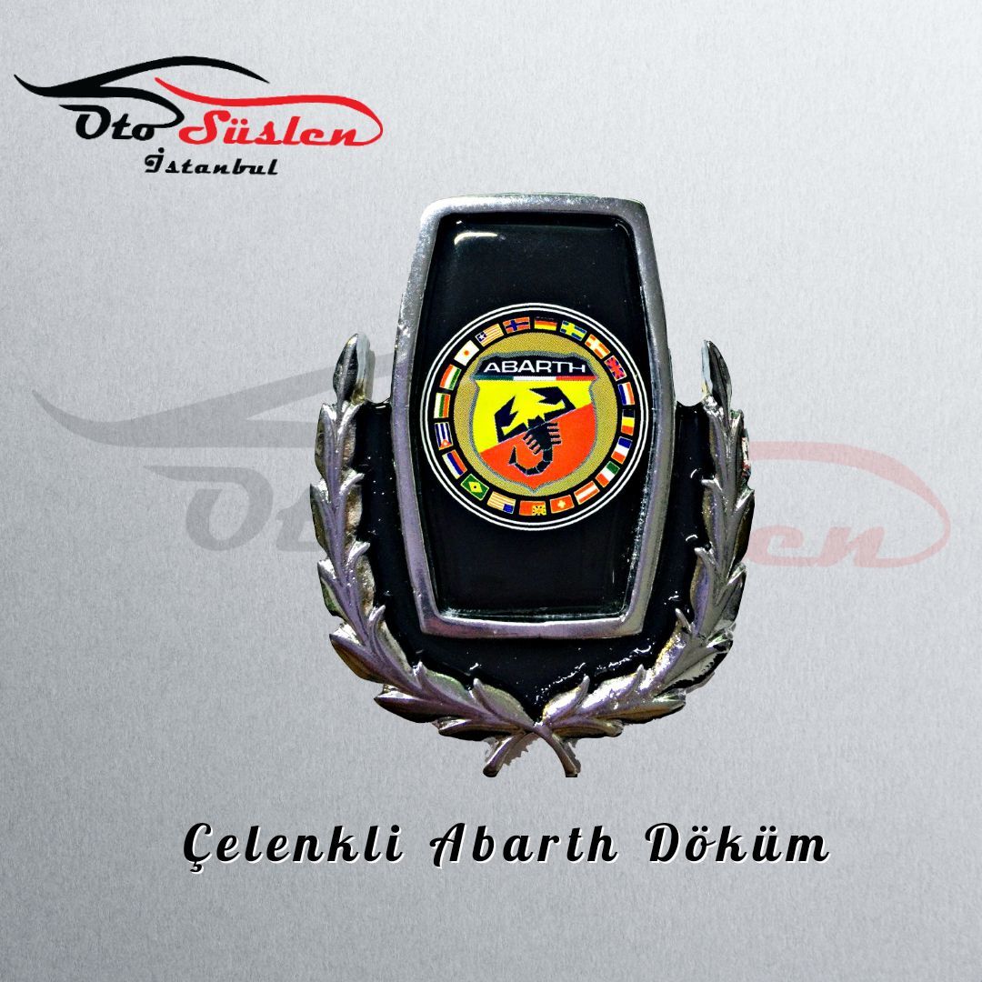 Çelenkli Abarth Döküm