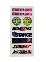 Hologram grup sticker/küçük