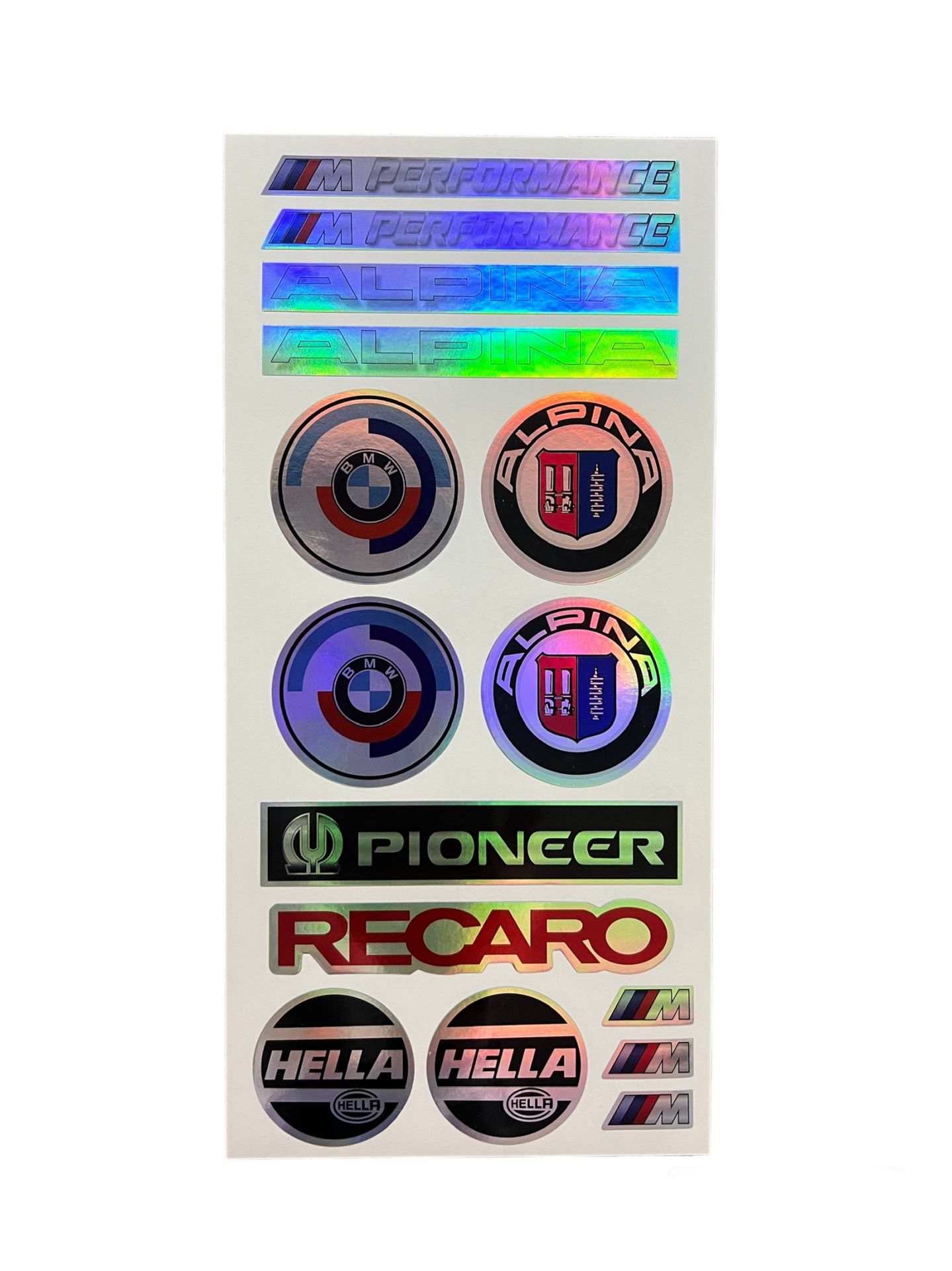 Hologram grup sticker/küçük