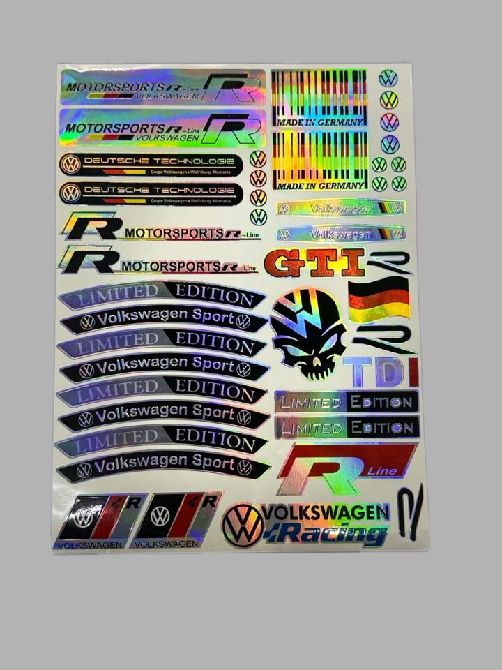 Volkswagen  Grup Sticker Hologramlı