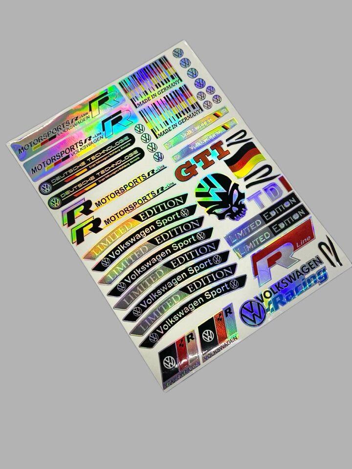 Volkswagen  Grup Sticker Hologramlı