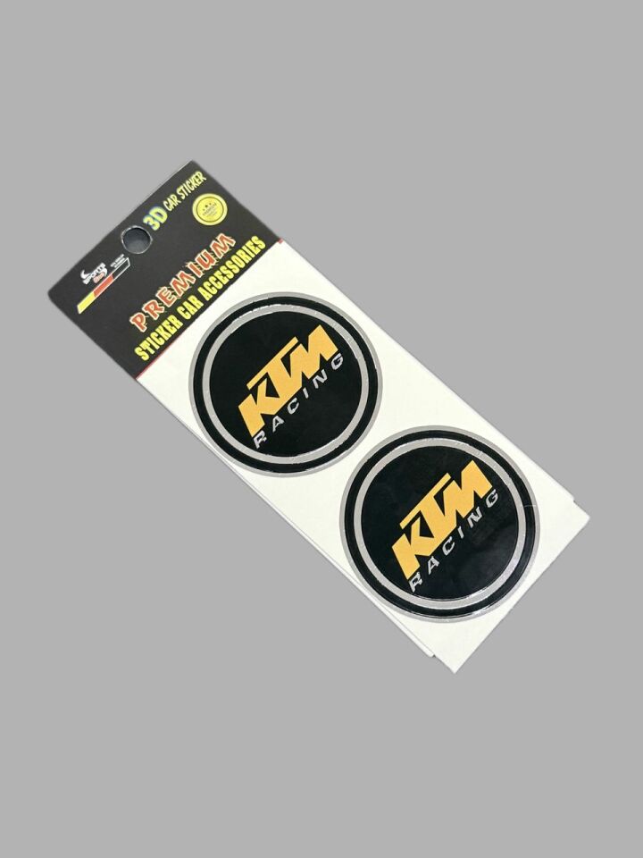 KTM Racing 2 li Kabartmalı Sticker