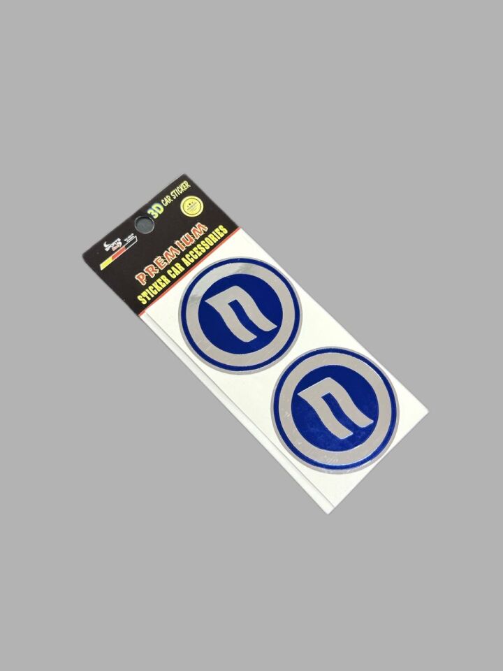 N Hyundai Motor  2 li Kabartmalı Sticker