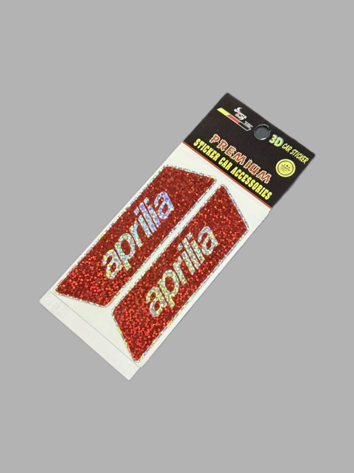 Aprilia 2 li Hologramlı Sticker