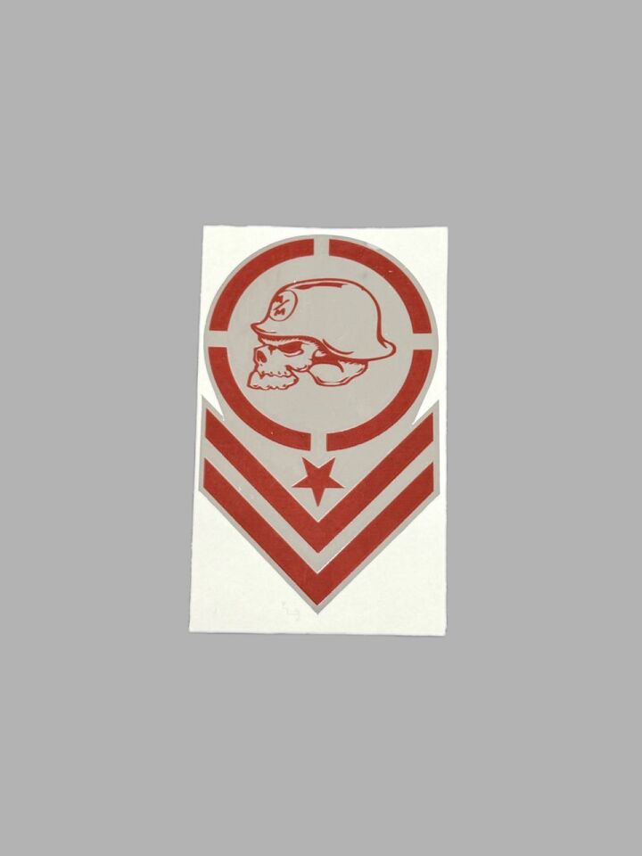 Mulisha Kabartmalı Sticker