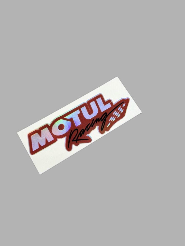 Motul Racing Hologramlı Sticker