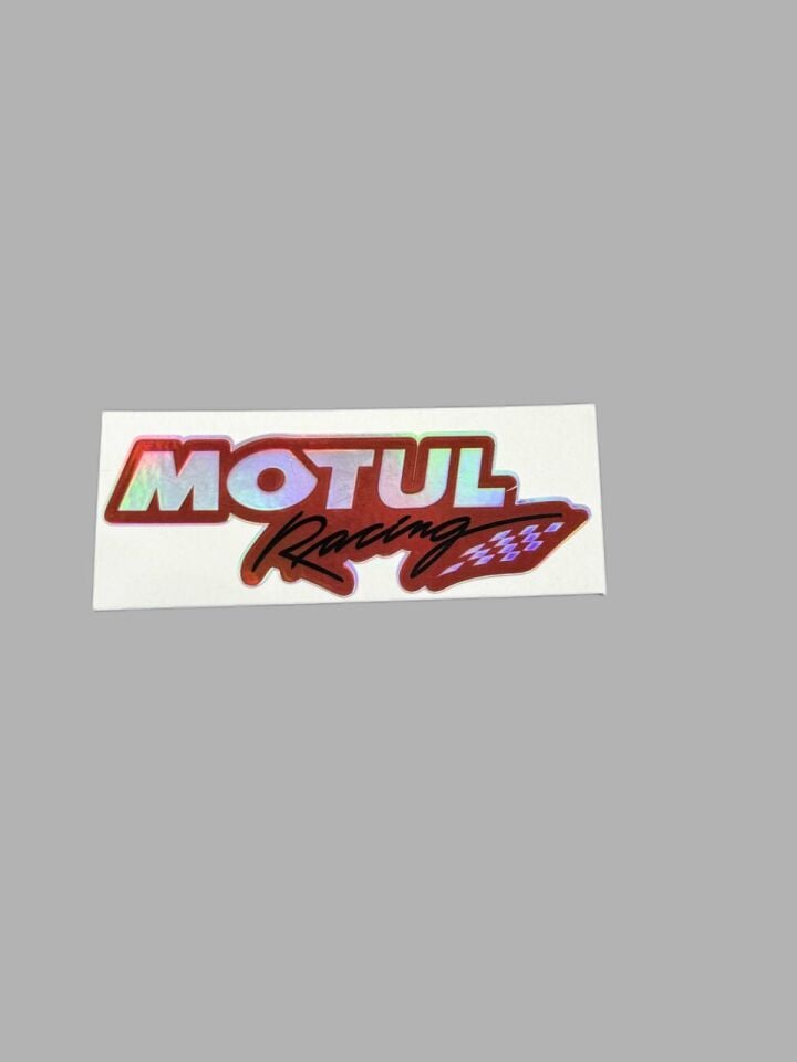 Motul Racing Hologramlı Sticker
