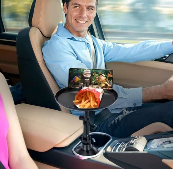 Araç su bardağı yeri, içecek kahve yiyecek yeri, küçük masa