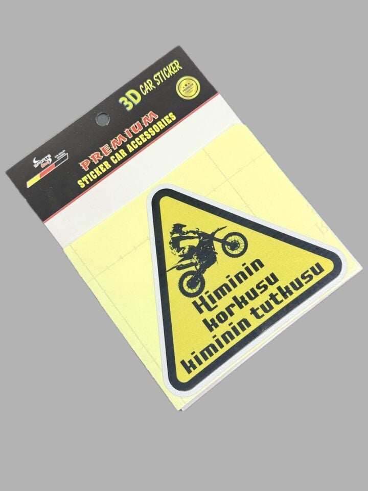 Reflektör Özelliklı Kiminin Korkusu Kiminin Tutkusu Sticker