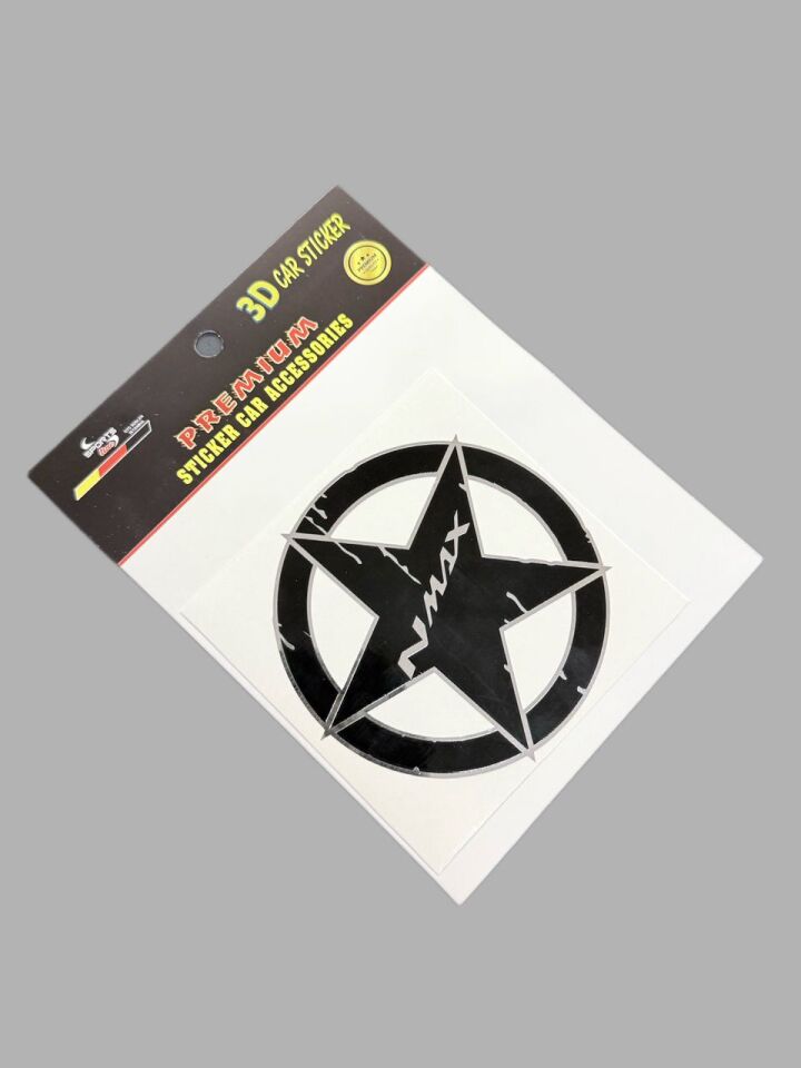 Nmax Yıldız Sticker Metalize