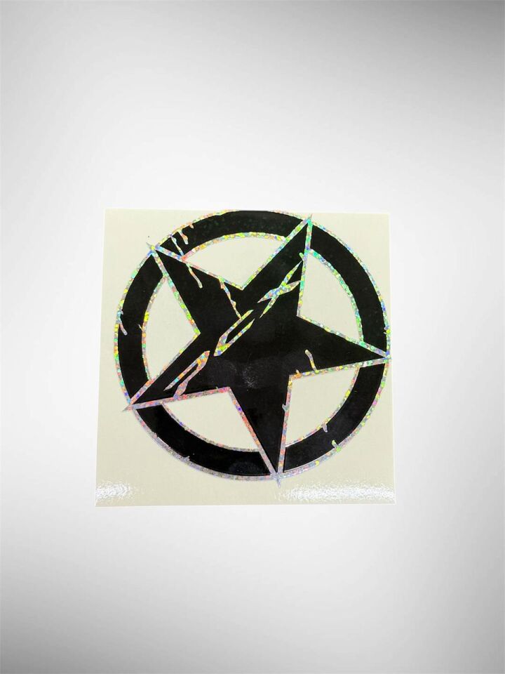 Pcx Yıldız Sticker Hologramlı