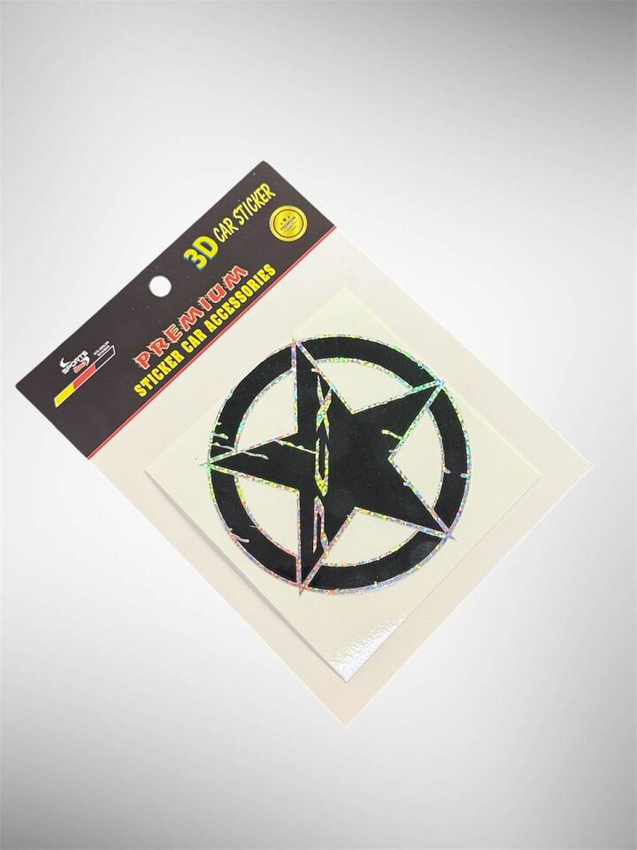 Pcx Yıldız Sticker Hologramlı