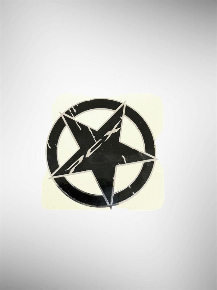 Pcx Yıldız Sticker Metalize